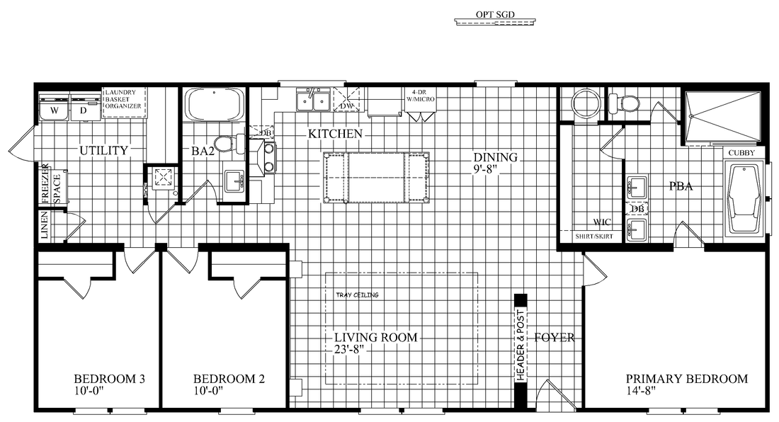 45FSR28583AH Home Floorplan