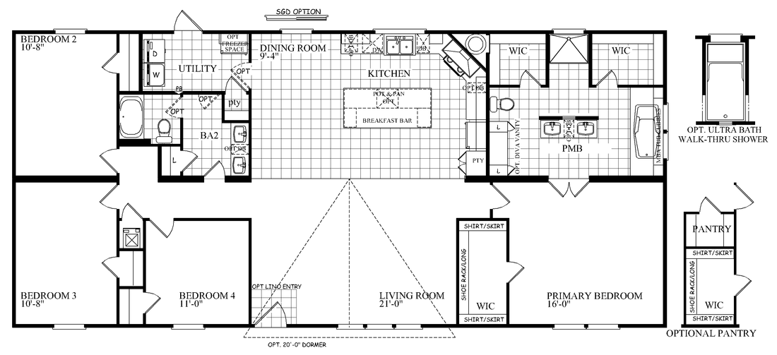 45TFC32664AH Home Floorplan