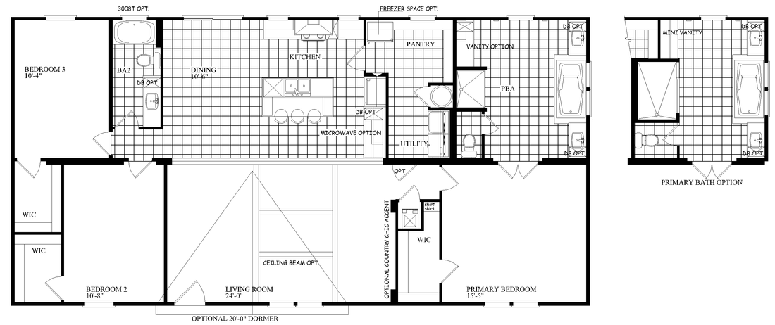 45TMA32603AH Home Floorplan