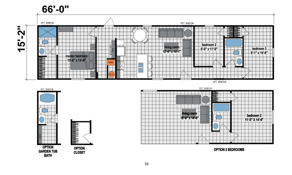 800 Home Floorplan