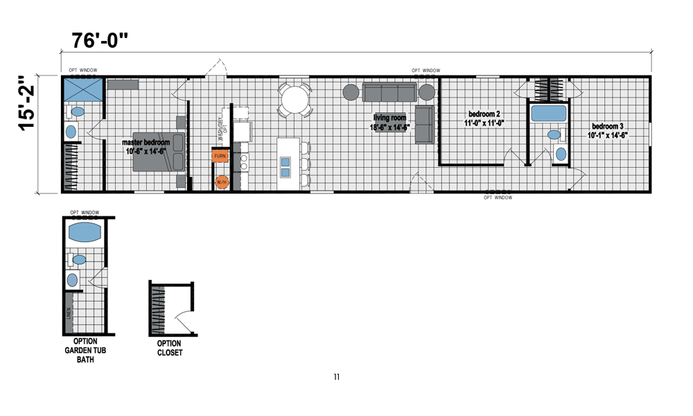 801 Home Floorplan