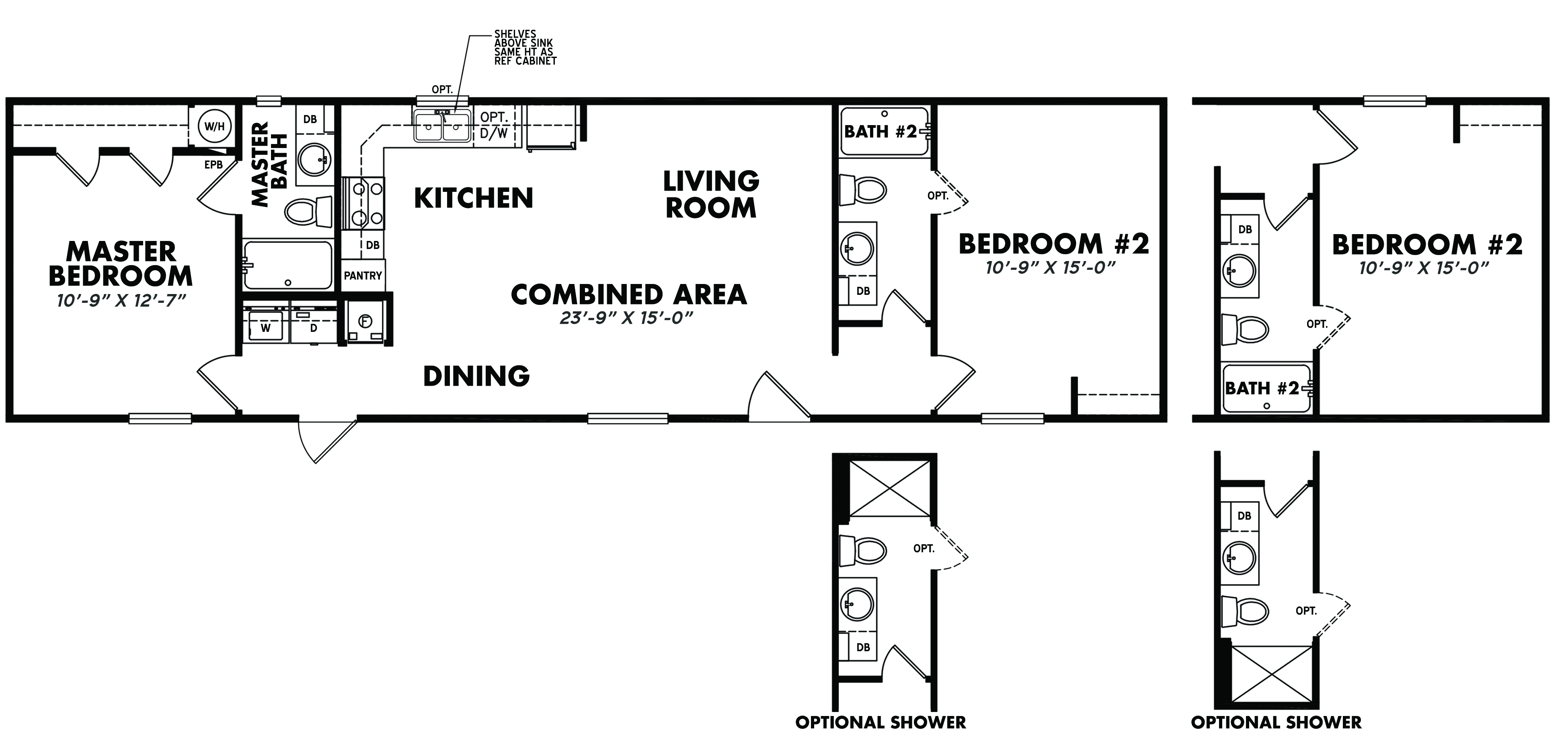 S-1660-22A Home Floorplan